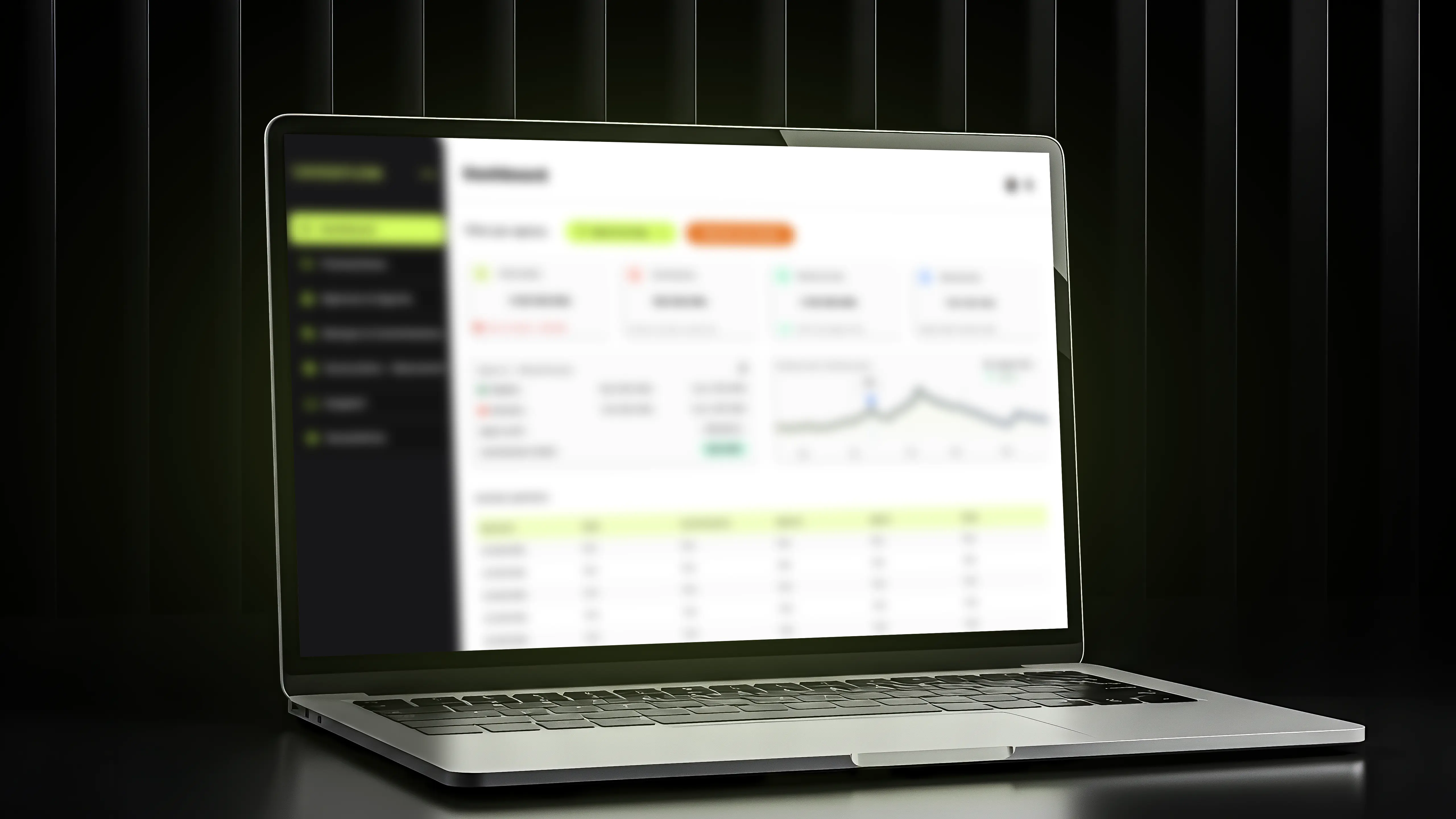 Fintech SaaS dashboard UI for currency exchange management.